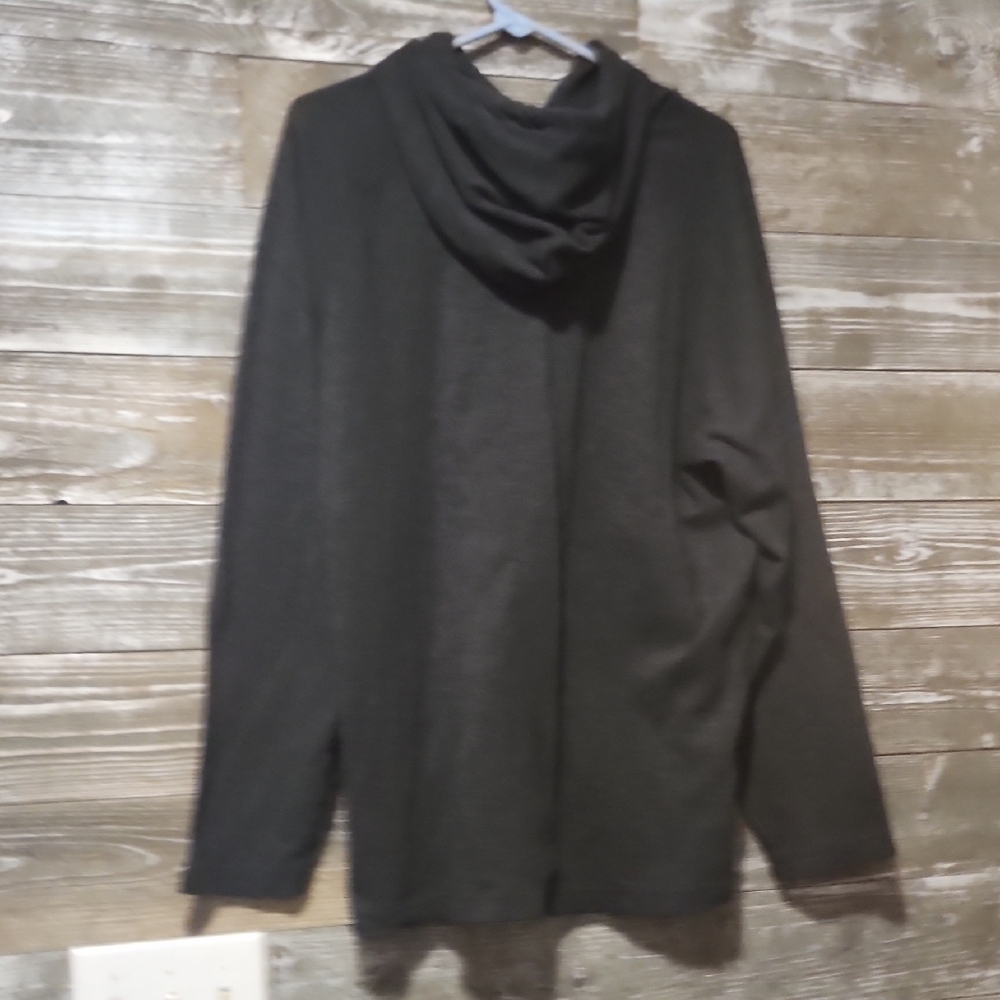Amazon Essentials Dark Gray Hooded Thermal Extra Large Tall - Picture 3 of 4